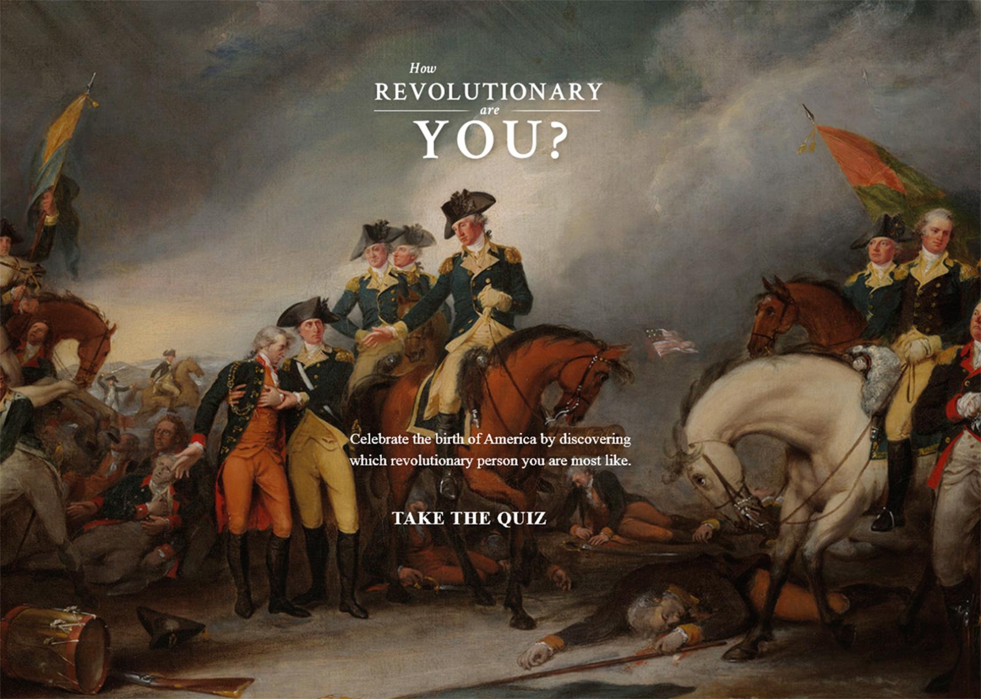 How Revolutionary are You? Take the Quiz