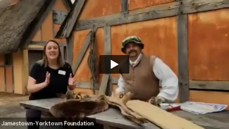 Colonial Life in Virginia - Commodities and Trade Video