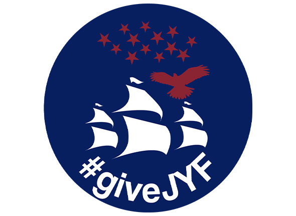JYF Giving Day logo #giveJYF